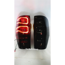 ไฟท้าย LED โครดำ ยกโคร ใหม่ ฟอร์ด เรนเจอร์ All New Ford Ranger 2012 ส่งฟรี EMS